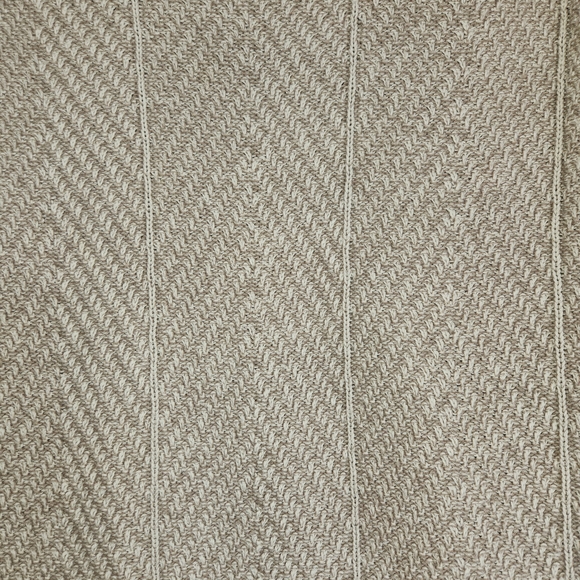 Eight Eight Eight Tan Textured Knit Cowl Neck Sweater Size M Loose Fit Lagenlook - Picture 6 of 10